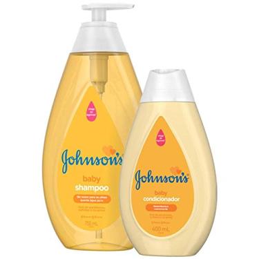 Imagem de Kit Johnson's Baby Regular: Shampoo 750ml + Condicionador 400ml