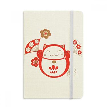 Imagem de Lucky Fortune — Caderno de flores de gato oficial de tecido rígido clássico diário