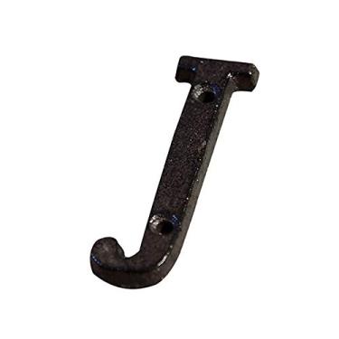 Imagem de Número de placa de casa flutuante 3D de 7,6 cm, letra do alfabeto de metal número A a Z, placa personalizada de 0 a 9 para placa de porta personalizada caixa de correio de rua, metal de ferro fundido, montagem de parafuso, antiferrugem