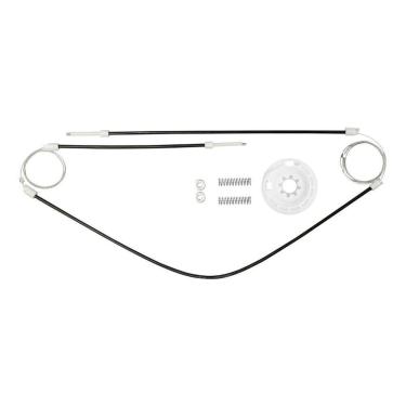 Imagem de Kit Reparo Máquina de Vidro Elétrico Motor Bosch Vw Santana G3 2000 S/Quebra Vento Port...