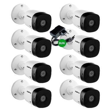 Imagem de Kit 8 Câmeras Intelbras Vhl 1220 B Bullet Full Hd 1080p Visão Noturna 20m Proteção Ip66 + 8 Fontes de alimentação 12v