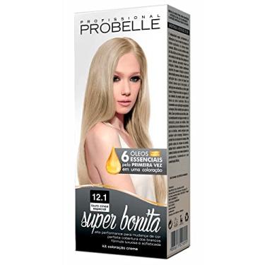 Imagem de Kit Coloração Super Bonita 12.1 Louro Cinza Especial 50g