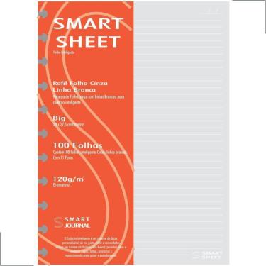 Imagem de Refil Caderno Inteligente Discos 120g 100 Fls Pauta Branca G