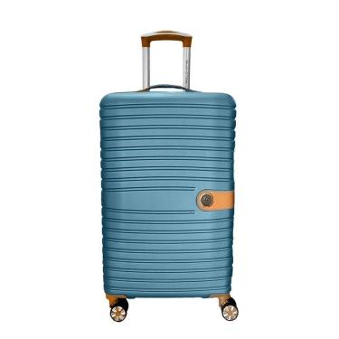 Imagem de Mala De Bordo Polo King MF10445PK - ABS/Poliéster - Azul 40L