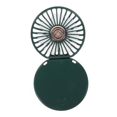 Imagem de GRIRIW Ventilador pequeno portátil ventilador pendurado ventilador portátil pendurado ventilador de teto fã ventoinha ventilador de suspensão portátil USB Aromaterapia Presente abdômen