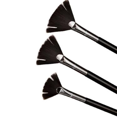 Imagem de Kit Pincel Profissionais Maquiagem Artistica A311 A312 A313