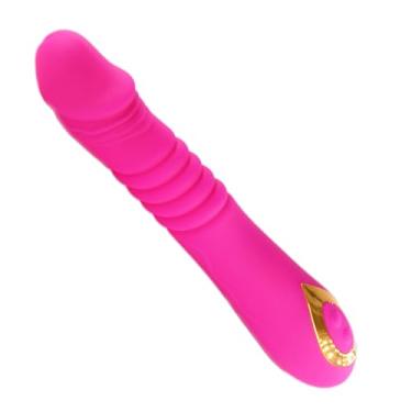 Imagem de Women's Silicone Waterproof Vibrator Wand with g spot Vibrator and 18 Vibration Modes - Female Sex Toys for Pleasurable Sexual Stimulation Capable of Contraction Masturbator. (Black) (vermelho)