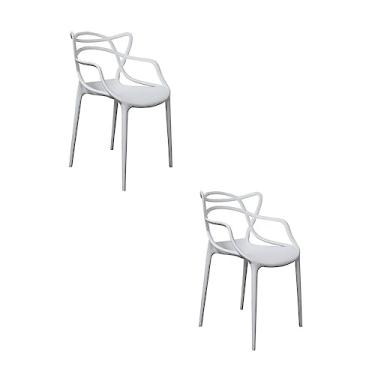 Imagem de Kit 2 Cadeiras Polipropileno Aviv Fratini Branco
