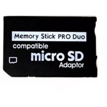 Imagem de Adaptador Micro SD TF para Memory Stick Pro Duo para PSP