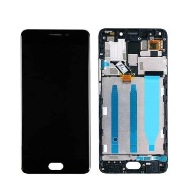 Imagem de SHOWGOOD Tela de 5,5 polegadas para Meizu M6 Note LCD com moldura sensível ao toque para Meilan Note 6 M721H M721Q Montagem de vidro (preto sem moldura)