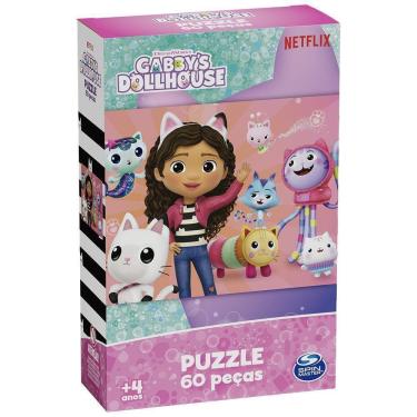 Imagem de Puzzle 60 Peças Gabby`S Dollhouse