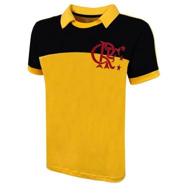 Imagem de Camisa Liga Retrô Flamengo 1982 Goleiro Curta-Masculino