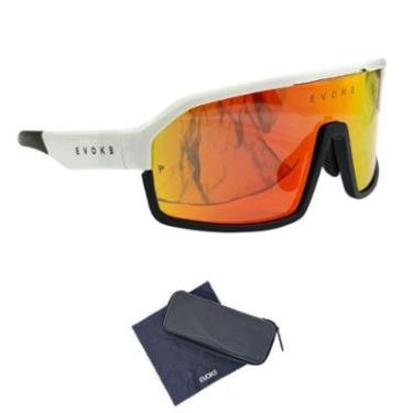 Imagem de Óculos de Sol Evoke Elp 04 B01P White Midnight Black Red-Unissex