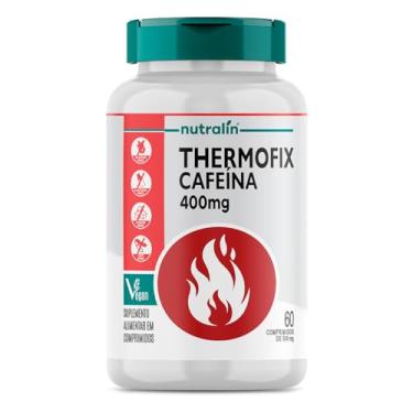 Imagem de Thermofix Cafeína 400mg Nutralín 60 Comprimidos