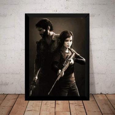 Imagem de Quadro Game Arte The Last Of Us Poster Moldurado