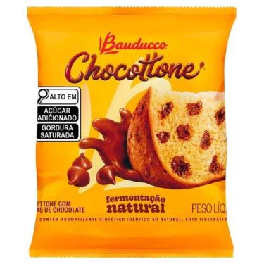 Imagem de Mini Chocotone Bauducco 80G Gotas Chocolate