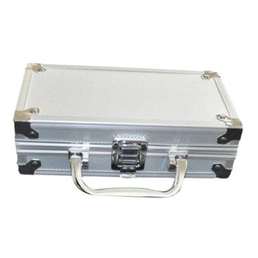 Imagem de Kokiya Caixa de Chip de Liga de Alumínio, Porta-cartões, Recipiente de Armazenamento, Estojo de Transporte, Suporte de Chip Vazio para Jogo de Mesa, 300 fichas