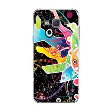 Imagem de Capa Adesivo Skin058 Verso Para Samsung Galaxy J5 Sm-j500 - KawaSkin