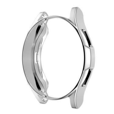 Imagem de Capa Bumper Samsung Galaxy Watch4 46mm - Prata - Genérico Teck King