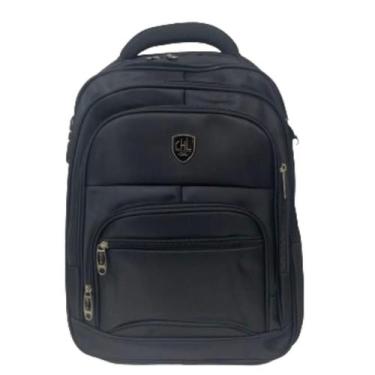 Imagem de Mochila Executiva Impermeavel Unissex Masculina Feminina Preta - CHL