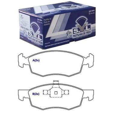 Imagem de Pastilha De Freio Dianteira - Sistema Teves - DOBLO 09 / FIORINO 14 / 