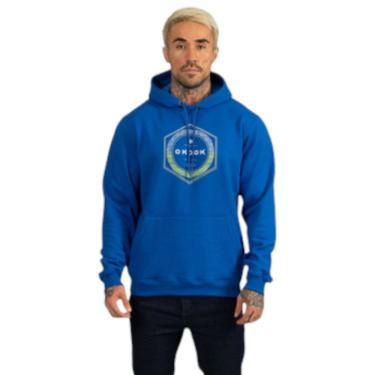 Imagem de Blusa Moletom Fechado Okdok Hexagon Masculino
