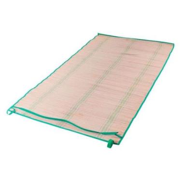 Imagem de Esteira de Praia Areia Grama 60cm x 180cm Dobrável Belfix, Verde