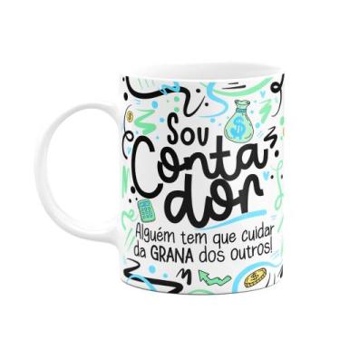 Imagem de Caneca Profissões - Sou Contador - Branca - JPS INFO