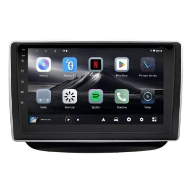 Imagem de Central Multimídia Novo Onix 2020 2021 2022 Adak G2 Tela de 9" QLED 2GB de RAM 64GB Android Auto e Carplay + Câmera de ré