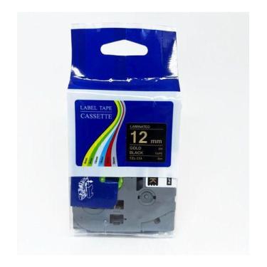 Imagem de Fita Tze Tz Tzc Compatível P/ Rotulador Brother 12mm Cores - Label Tap