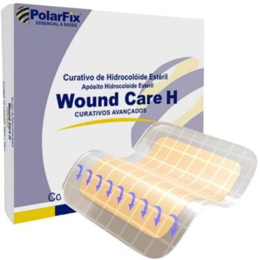 Imagem de 05 Curativo de Hidrocoloide 10cm x 10cm PolarFix