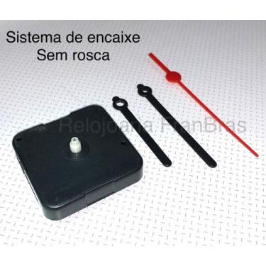 Imagem de 100 Mecanismos de relógio para parede com sistema de encaixe sem rosca