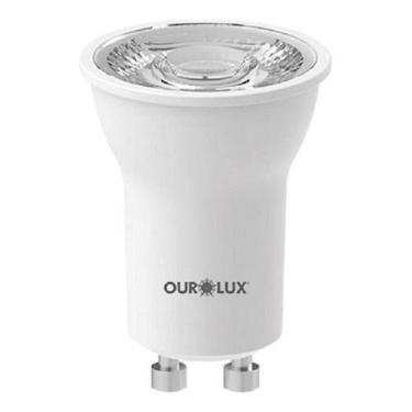 Imagem de Lâmpada Ourolux Led Mini Dicroica Mr11 Gu10 Bivolt 4w Cor Da Luz 6500k