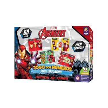 Imagem de Jogo Educativo dos Números Homem de Ferro Avengers Mimo Toys - 1997