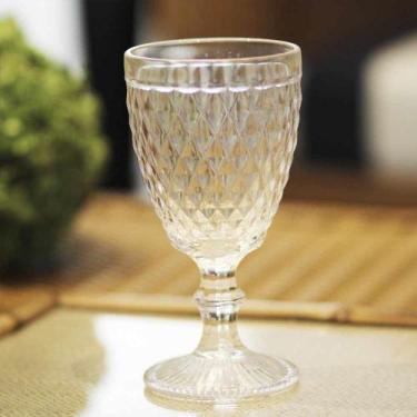 Imagem de Taça de Vidro Bico de Abacaxi para Água Cor Transparente Lyor 260ml