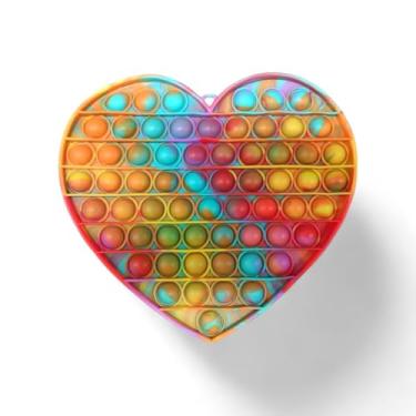 Imagem de Brinquedo Pop It Fidget Toy Anti Stress Sensorial Aumenta Criatividade Grande Coloridos (PP38063)