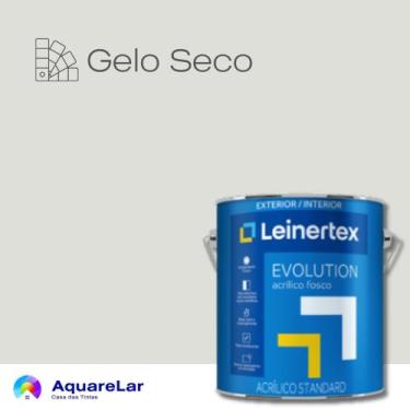 Imagem de EVolution Acrílico Leinertex Fosco 3,6L, GELO SECO, 3,6L