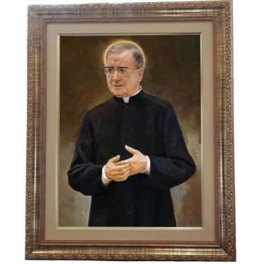 Imagem de Quadro São Josémaria Escrivá, Mod. 04, Tam. 53x43cm. Angelus