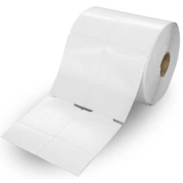 Imagem de Etiqueta Cartão SEM ADESIVO Serrilhada (TAG) 50X75 2 COLUNAS JUNTAS +F