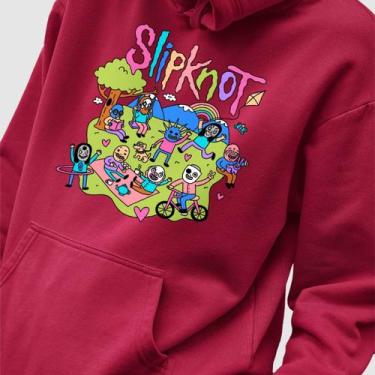 Imagem de Blusa Moletom Genuine Grit Masculino Estampado Algodão 30.1 Slipknot, 