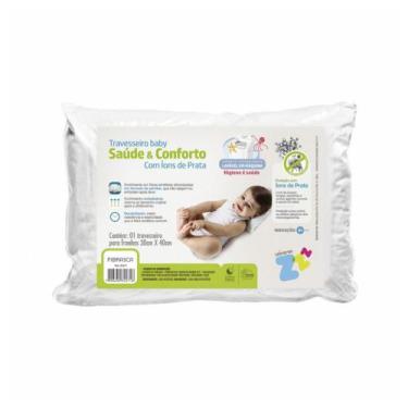 Imagem de Almofada para Bebe  Fibras Siliconizadas - Fibrasca