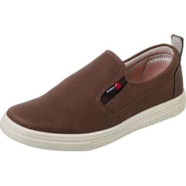Imagem de Sapatenis Casual Infantil Masculino Menino 5531-005 - REDMAX, Marrom, 