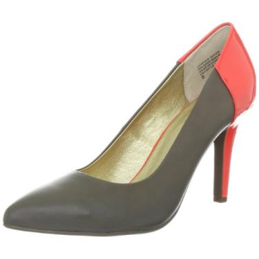 Imagem de Seychelles Sapato feminino Strike A Chord Pump, Cinza/Coral, 38