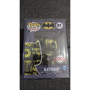 Imagem de FKO FunkoPop Art Series #01 Batman(Black & Yellow) Target Exclusive with Hard Stack Protector