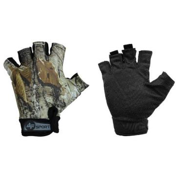 Imagem de Luva De Pesca Sem Dedos Luva de Bike Tiro Esportivo Antiderrapante Alb