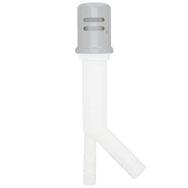 Imagem de Westbrass Kit Air Gap com tampa de latão com saia, cromo polido, D200-1-26