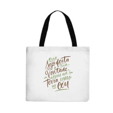 Imagem de Bolsa/Sacola feminina ecobag personalizada lembrancinha e presente Que
