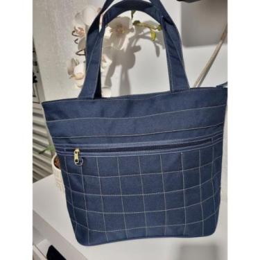 Imagem de Bolsa Feminina Casual Praia Livros Escolas Faculdade Academia Forte Sa