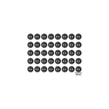 Imagem de Kit 6 Pacotes Mini Botão Redondo 5mm -240 unidades - We Care About, Pr