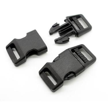 Imagem de Kit 10 Fivelas de Engate Rápido Para Bolsa Mochilas - Piter Pan, 25mm